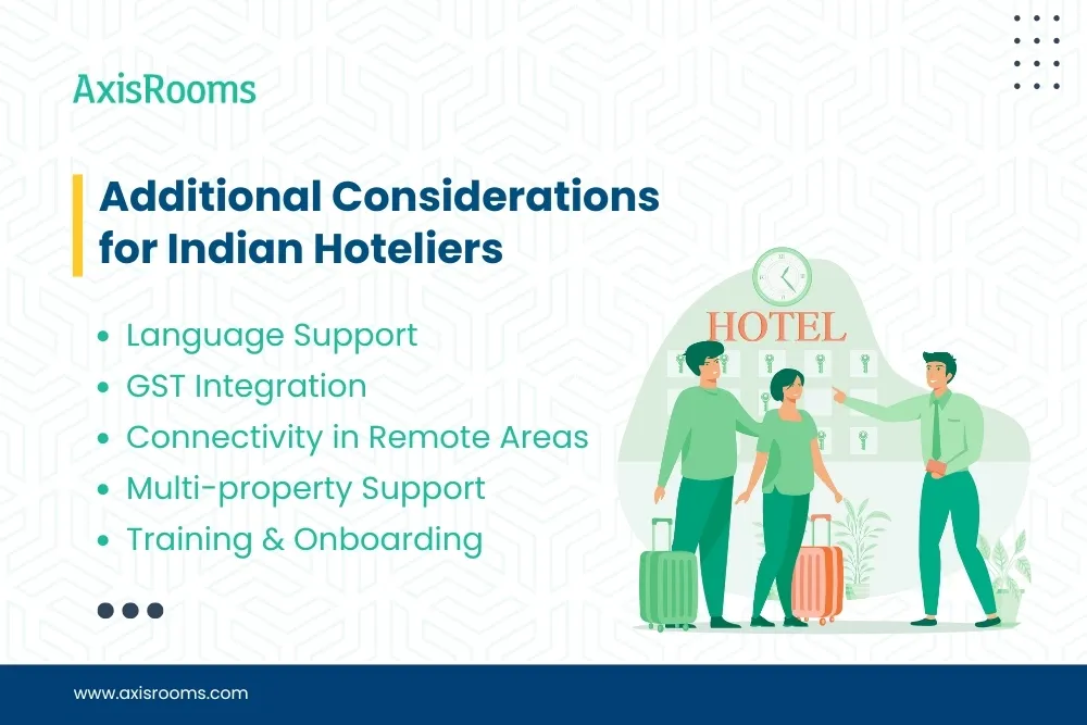 Additional Considerations for Indian Hoteliers