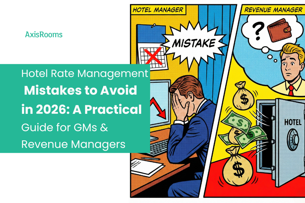 Hotel Rate Management Mistakes to Avoid in 2026: A Practical Guide for GMs & Revenue Managers