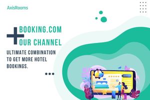 Booking.com + our Channel Manager: The ultimate combination to get more hotel bookings.